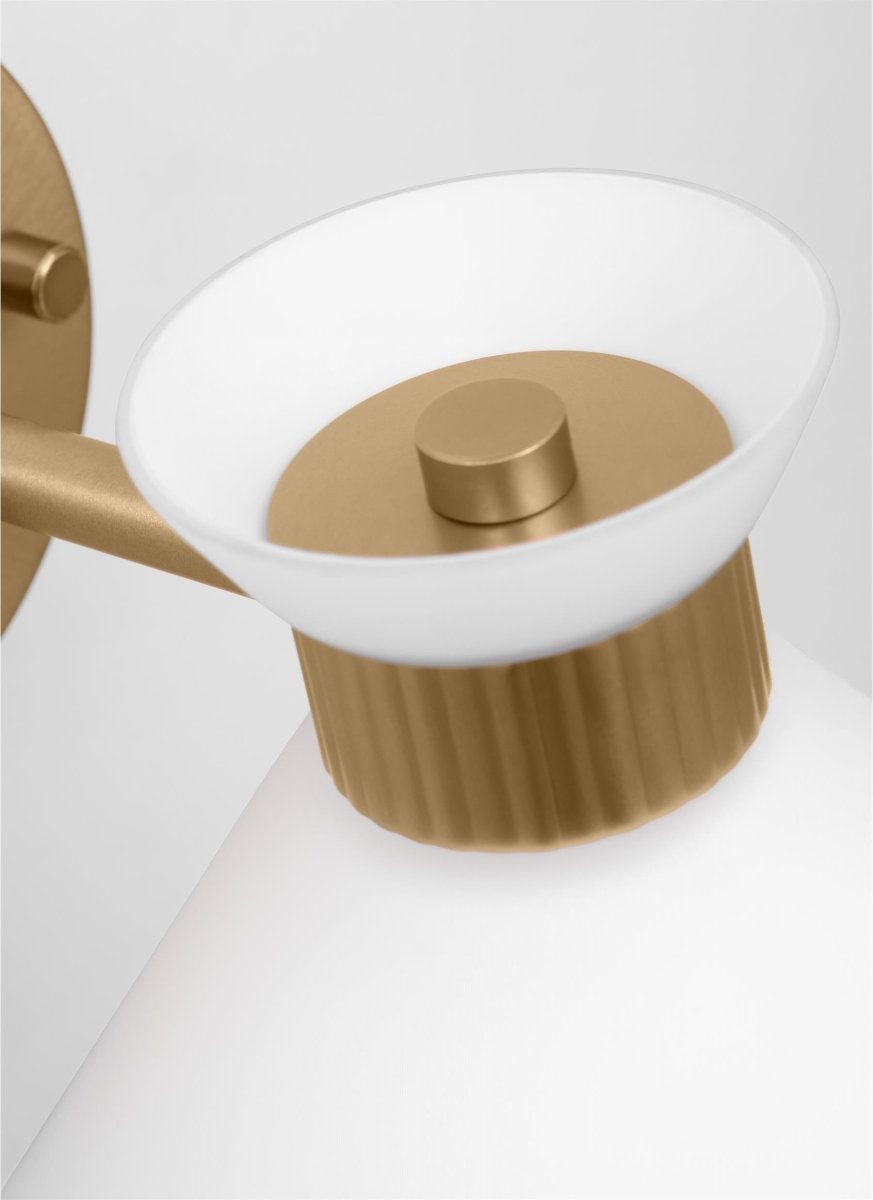 Luminaire de vanité Belcarra - Laiton satiné 7 1/2" by Visual Comfort Studio | Luminaires & cie