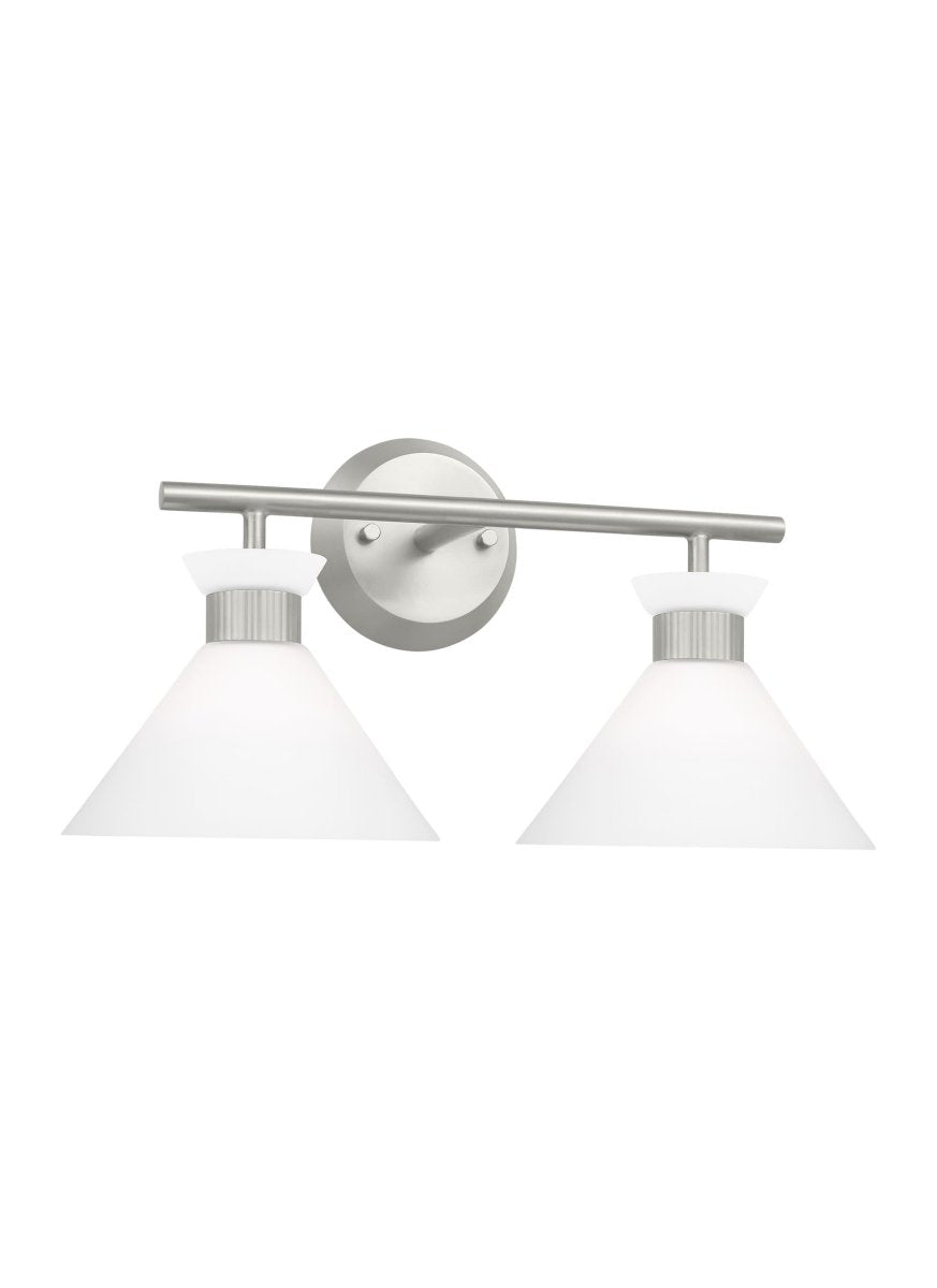 Luminaire de vanité Belcarra - Acier brossé 17 1/4" by Visual Comfort Studio | Luminaires & cie