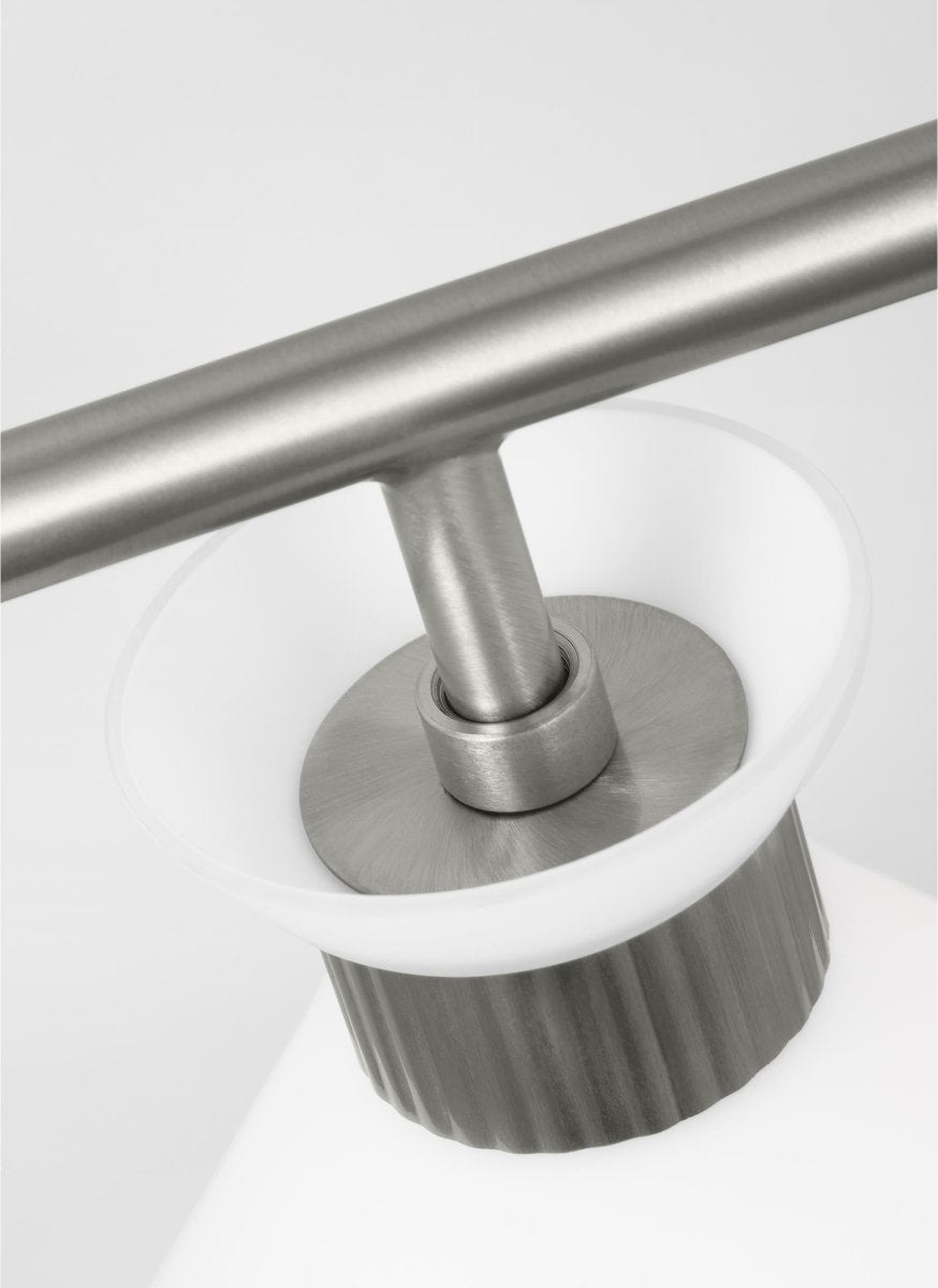 Luminaire de vanité Belcarra - Acier brossé 27" by Visual Comfort Studio | Luminaires & cie