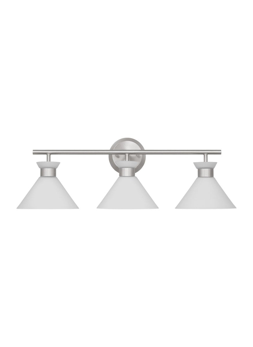 Luminaire de vanité Belcarra - Acier brossé 27" by Visual Comfort Studio | Luminaires & cie