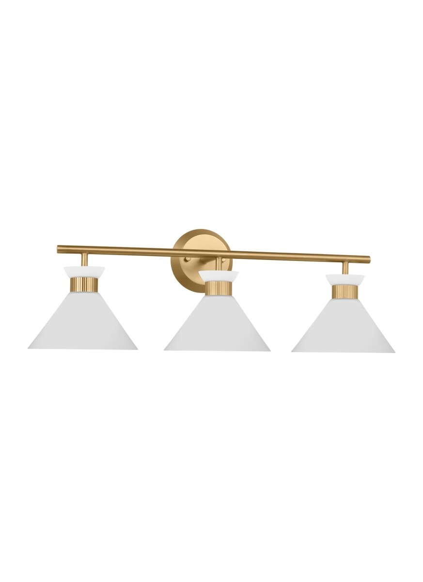 Luminaire de vanité Belcarra - Laiton satiné 27" by Visual Comfort Studio | Luminaires & cie