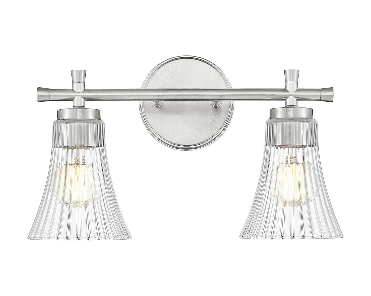 Luminaire de vanité Belle Nickel brossé, 16" – vue 2