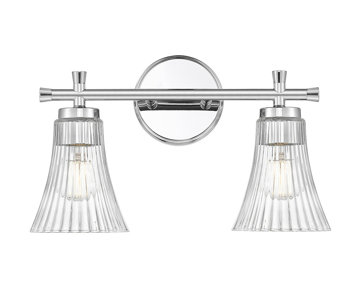 Luminaire de vanité Belle Chrome, 16" – vue 2