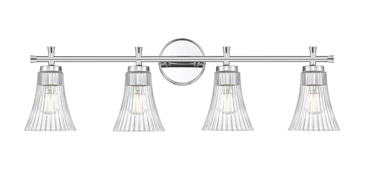 Luminaire de vanité Belle Chrome, 32" – vue 2