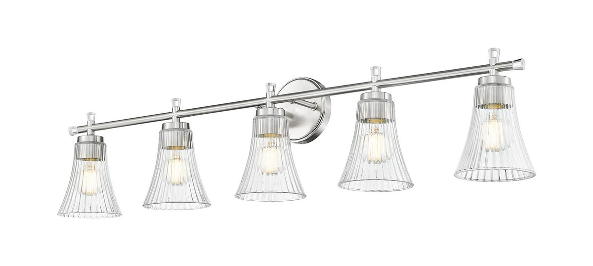 Luminaire de vanité Belle Nickel brossé, 42" – vue 3