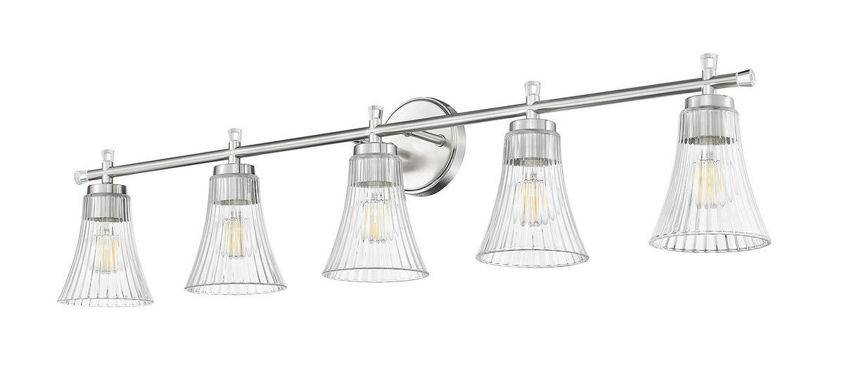 Luminaire de vanité Belle Nickel brossé, 42" – vue 5