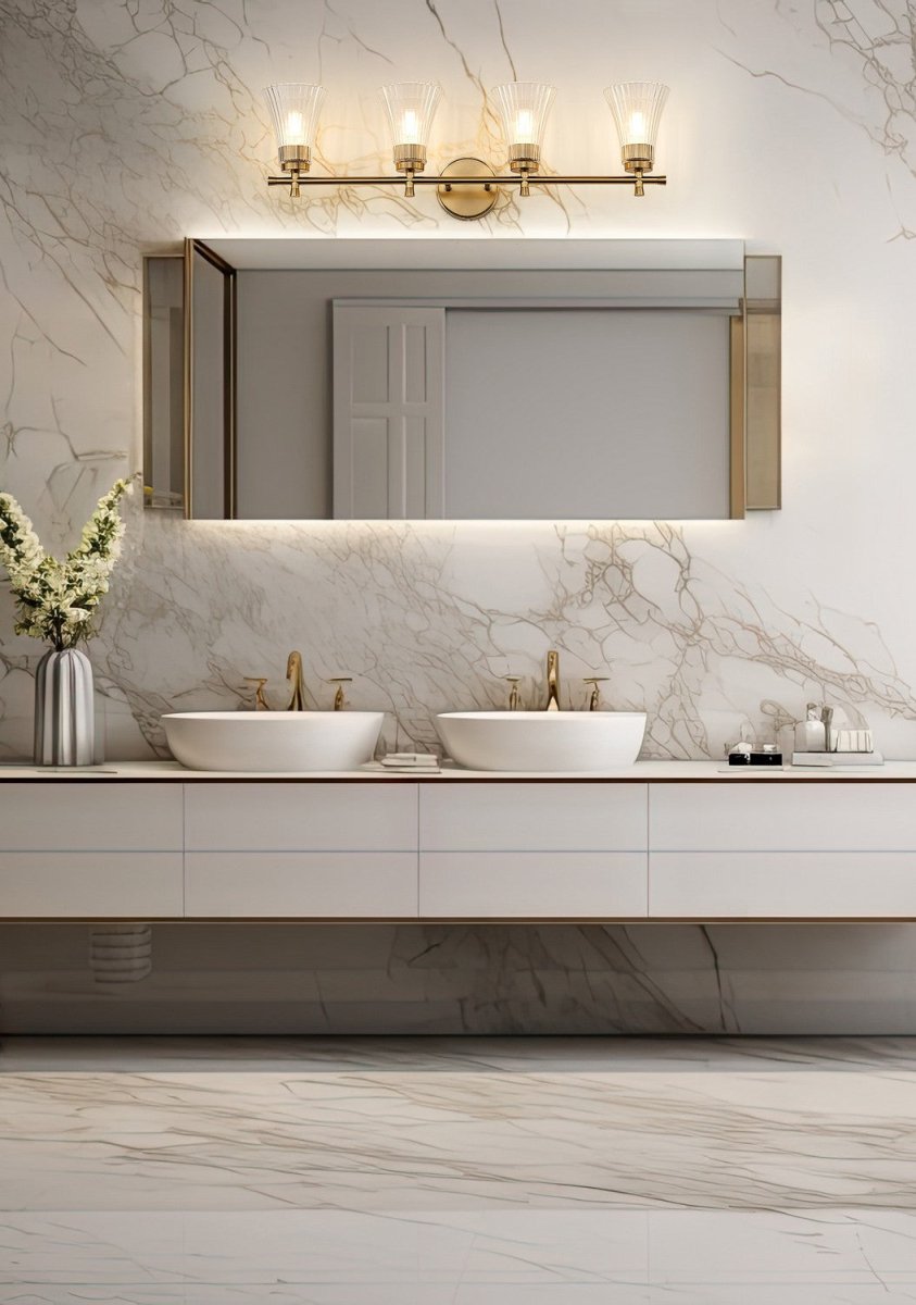 Luminaire de vanité Belle - Or moderne 42" by Z-Lite | Luminaires & cie