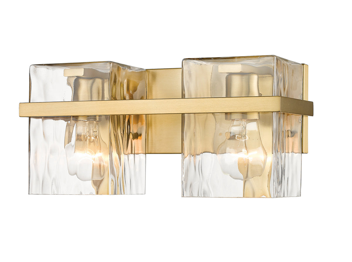 Luminaire de vanité Bennington Or moderne, 14 1/4" – Z-Lite
