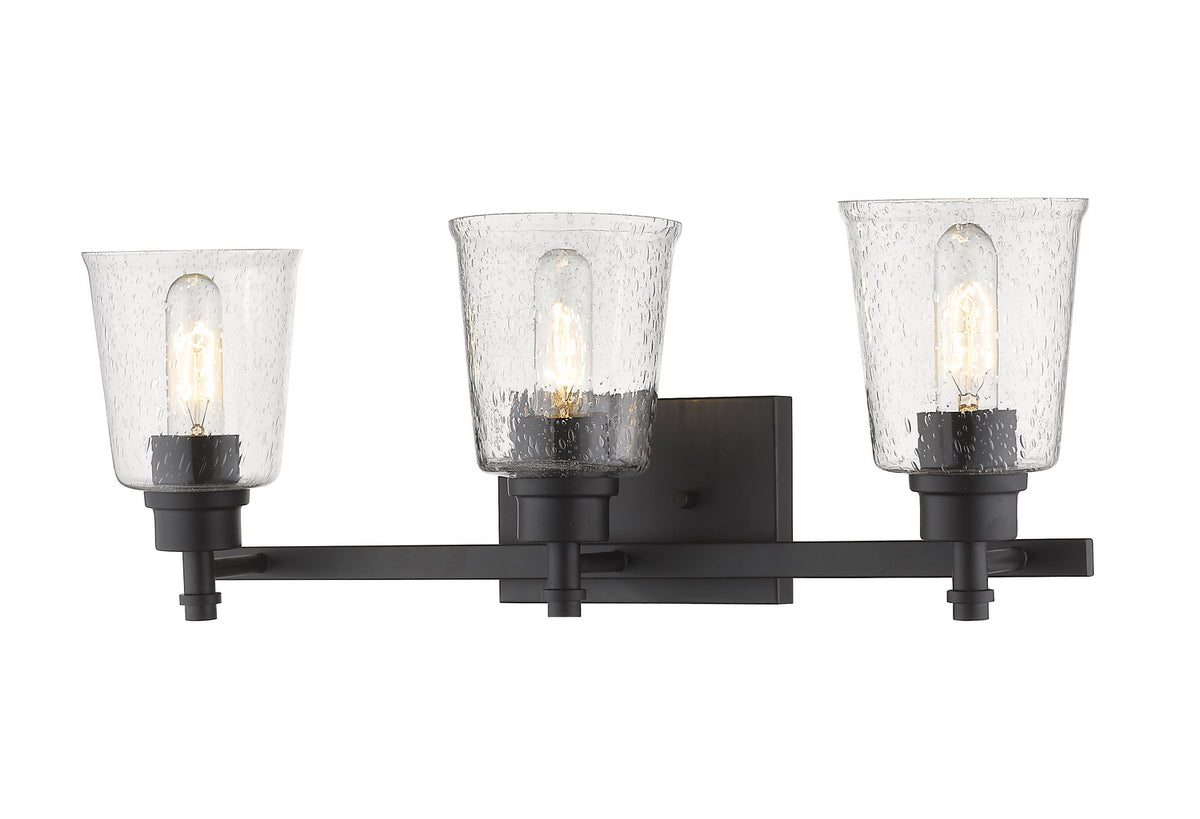 Luminaire de vanité Bohin Noir mat, 24" – Z-Lite
