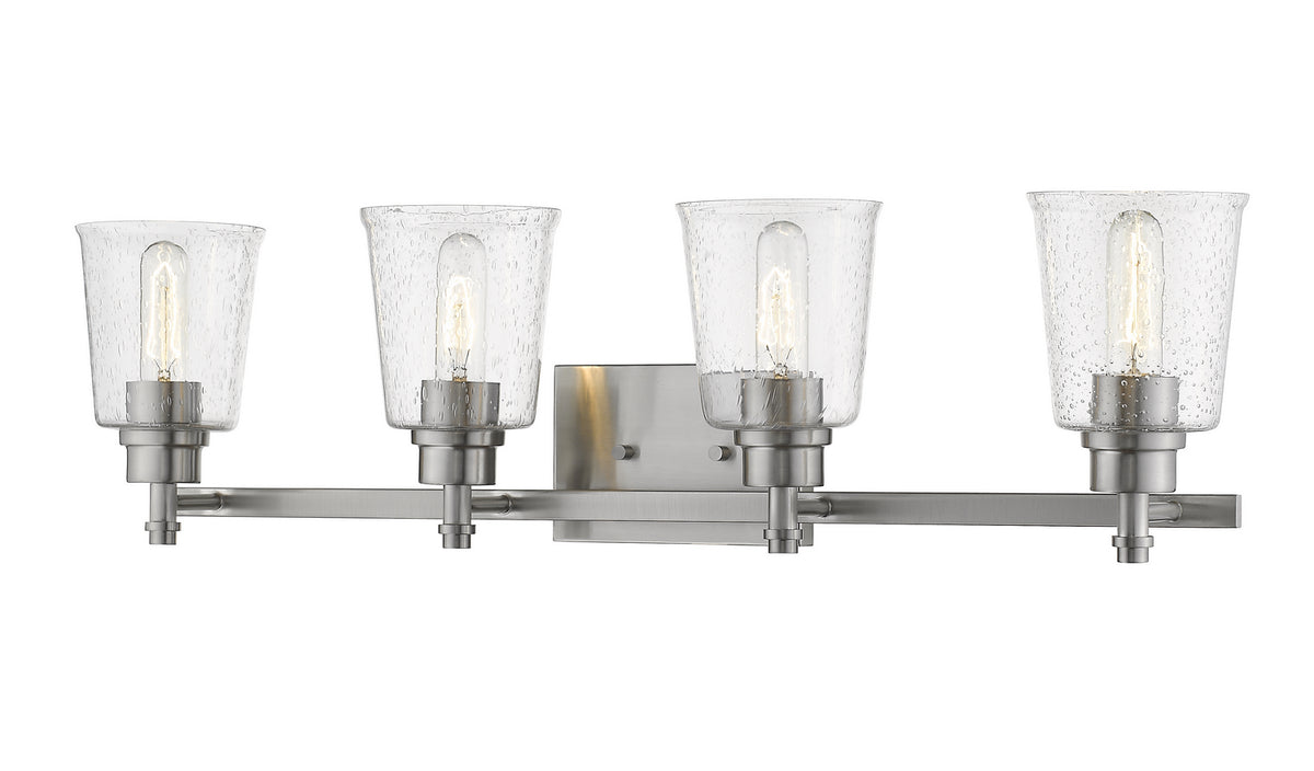 Luminaire de vanité Bohin Nickel brossé, 32" – Z-Lite