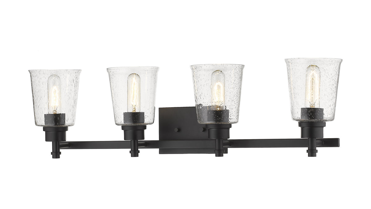 Luminaire de vanité Bohin Noir mat, 32" – Z-Lite