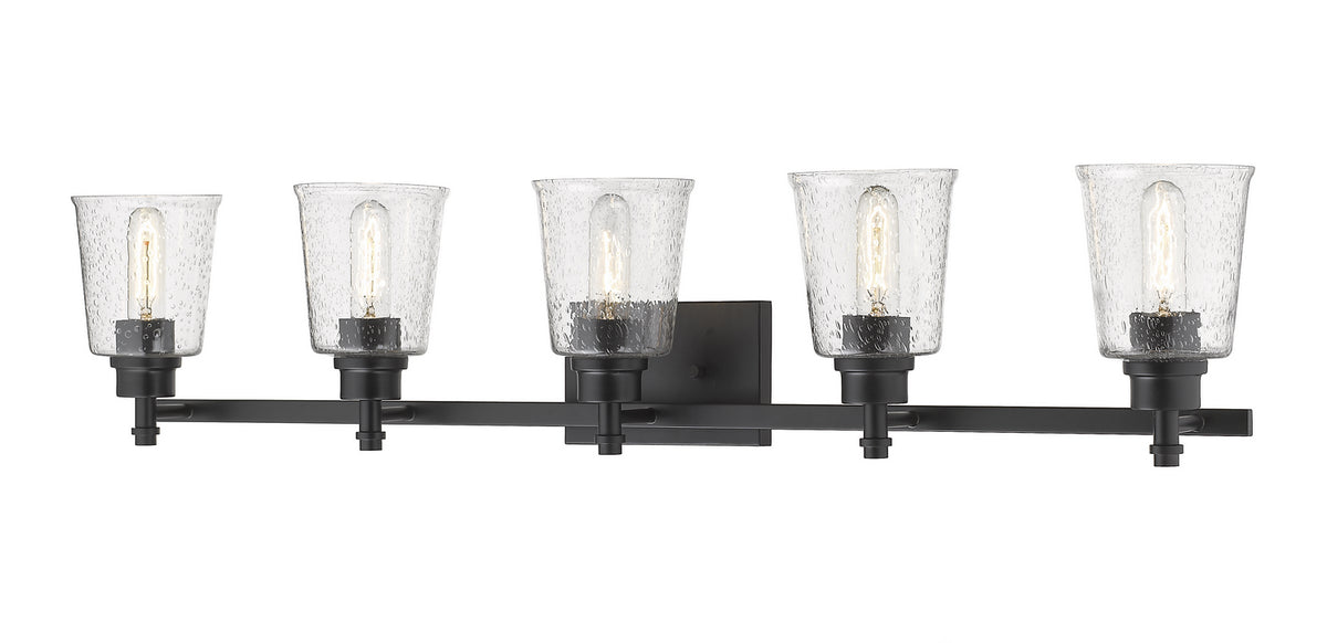 Luminaire de vanité Bohin Noir mat, 41 1/4" – Z-Lite