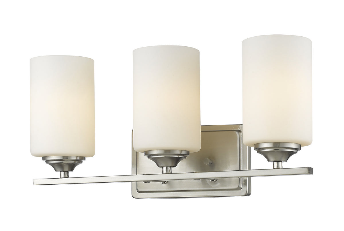 Luminaire de vanité Bordeaux Nickel brossé, 17 3/8" – Z-Lite