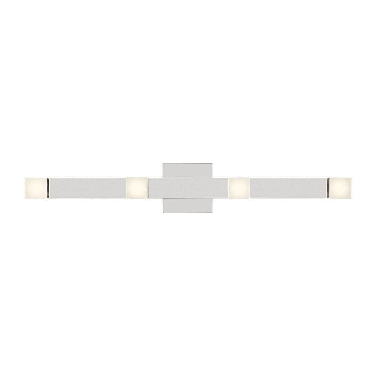 Luminaire de vanité Brander - Chrome 4 by Visual Comfort Studio | Luminaires & cie