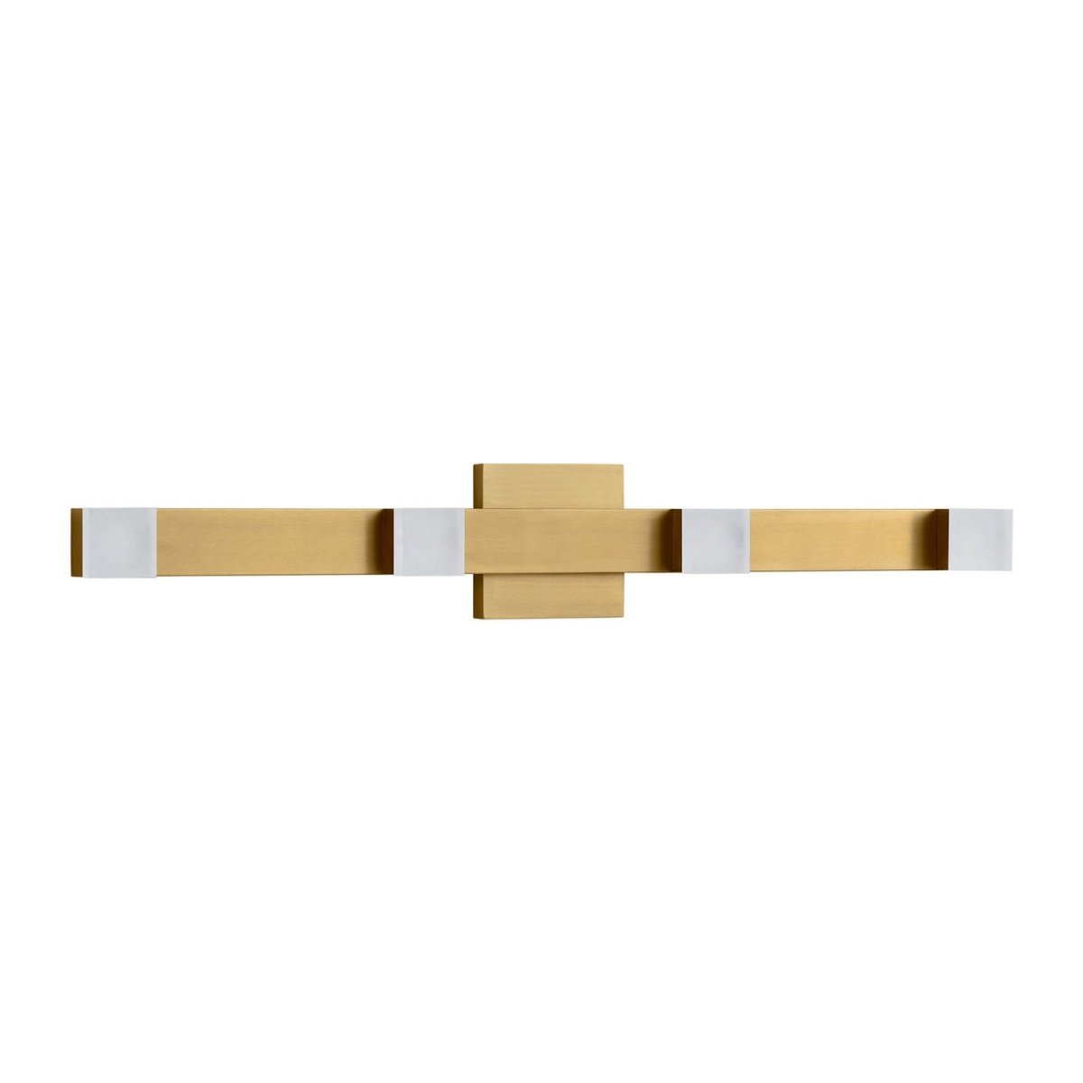 Luminaire de vanité Brander - Laiton satiné 4 by Visual Comfort Studio | Luminaires & cie