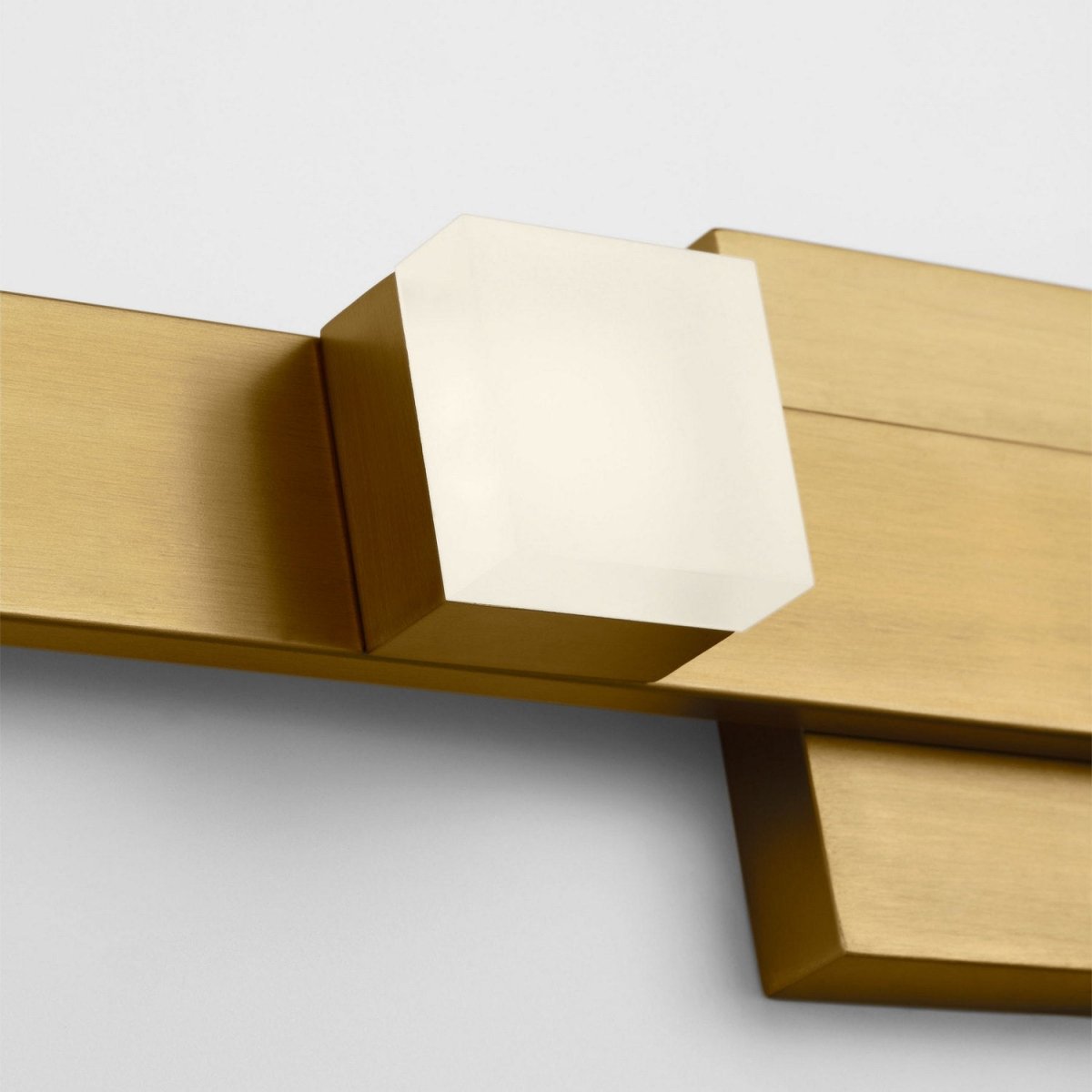Luminaire de vanité Brander - Laiton satiné 4 by Visual Comfort Studio | Luminaires & cie