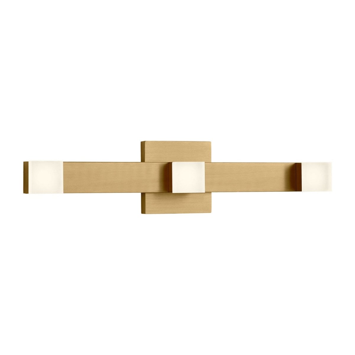 Luminaire de vanité Brander - Laiton satiné 4 by Visual Comfort Studio | Luminaires & cie
