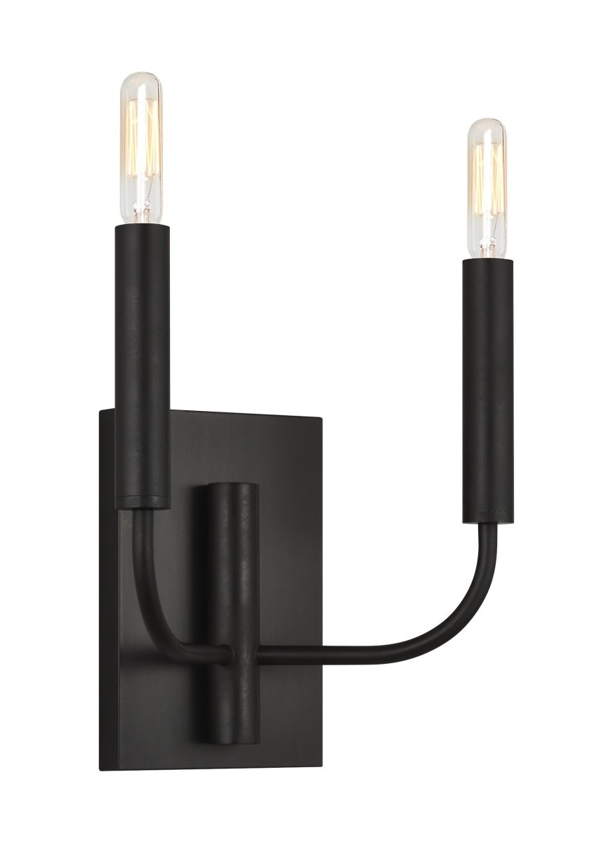 Luminaire de vanité Brianna - Fer vieille 11 3/8" 14 1/8" by Visual Comfort Studio | Luminaires & cie