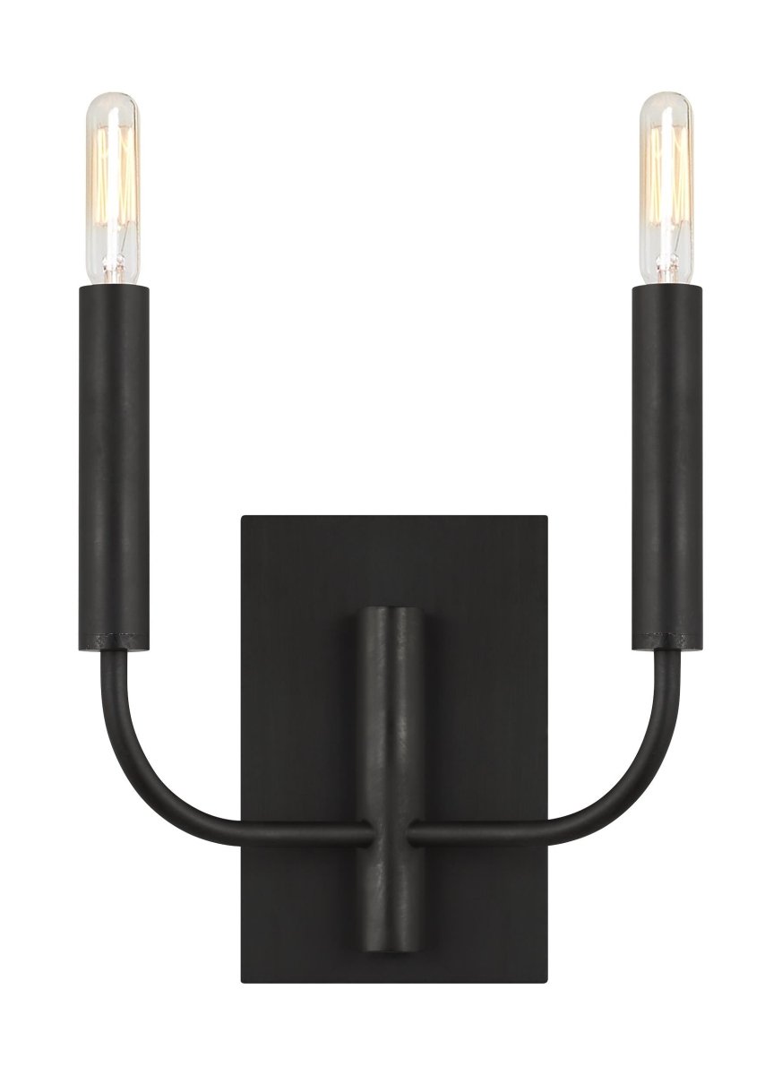 Luminaire de vanité Brianna - Fer vieille 11 3/8" 14 1/8" by Visual Comfort Studio | Luminaires & cie