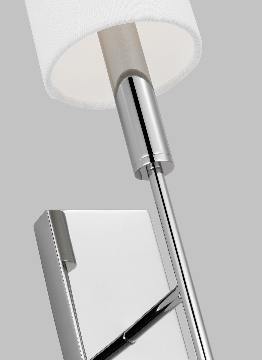 Luminaire de vanité Brianna - Nickel poli 4" 20" by Visual Comfort Studio | Luminaires & cie