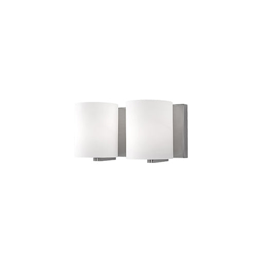 Luminaire de vanité Bridgewater Nickel brossé, 11 3/4" – Kuzco Lighting