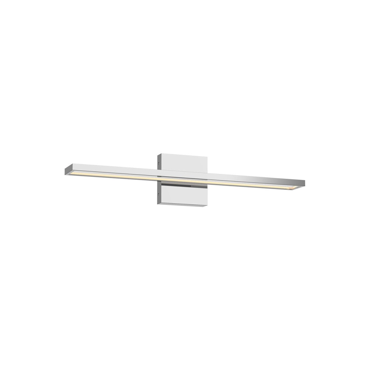 Luminaire de vanité Brio - Chrome 24 5/8" by Kuzco Lighting | Luminaires & cie
