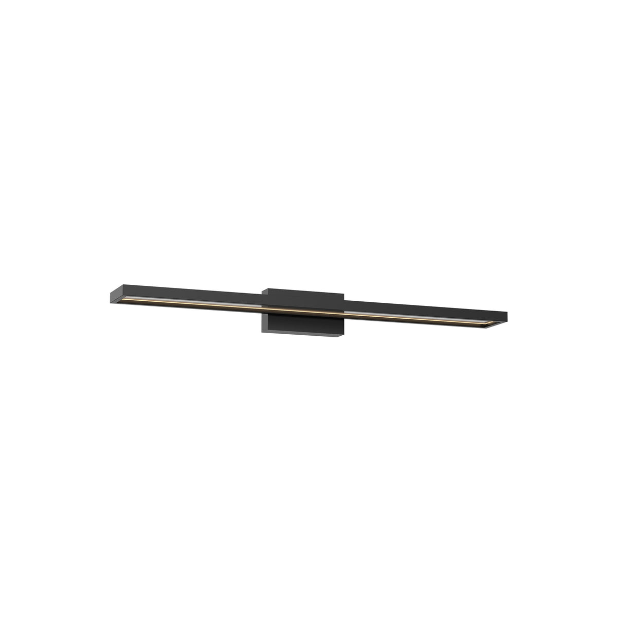 Barre d'éclairage de salle de bain Brio Noir, 24 5/8" – Kuzco Lighting