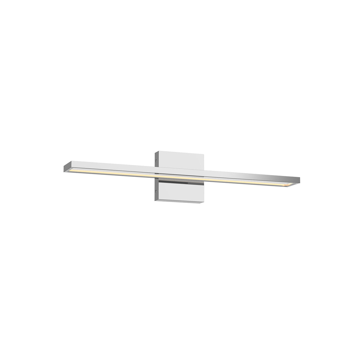 Barre d'éclairage de salle de bain Brio Chrome, 24 5/8" – Kuzco Lighting