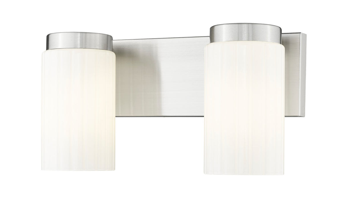 Luminaire de vanité Burk Nickel brossé, 13 3/4" – Z-Lite