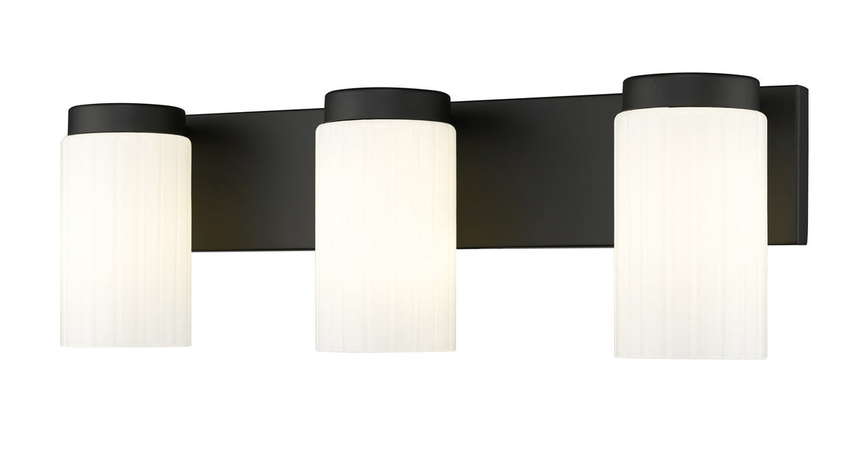 Luminaire de vanité Burk Noir mat, 22 1/2" – Z-Lite