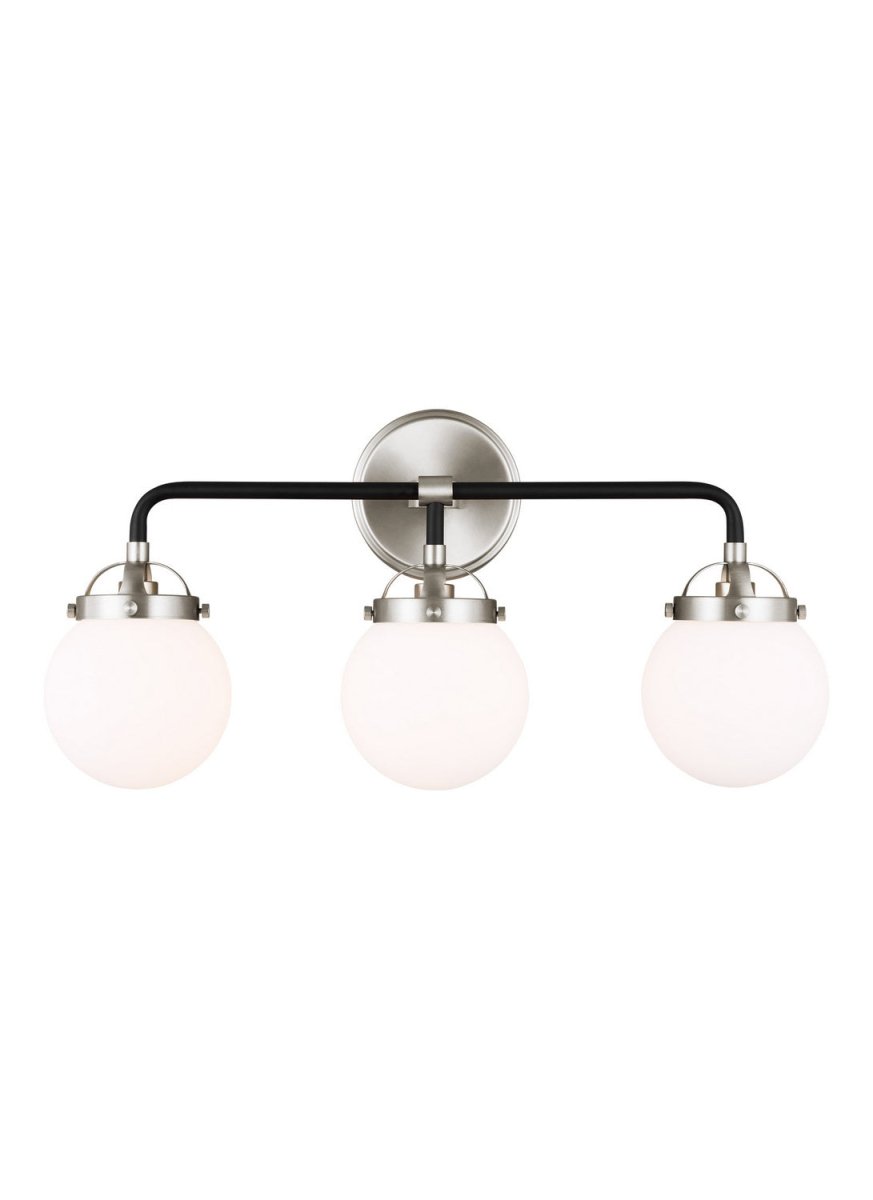 Luminaire de vanité Cafe - Nickel brossé 38 1/4" by Visual Comfort Studio | Luminaires & cie