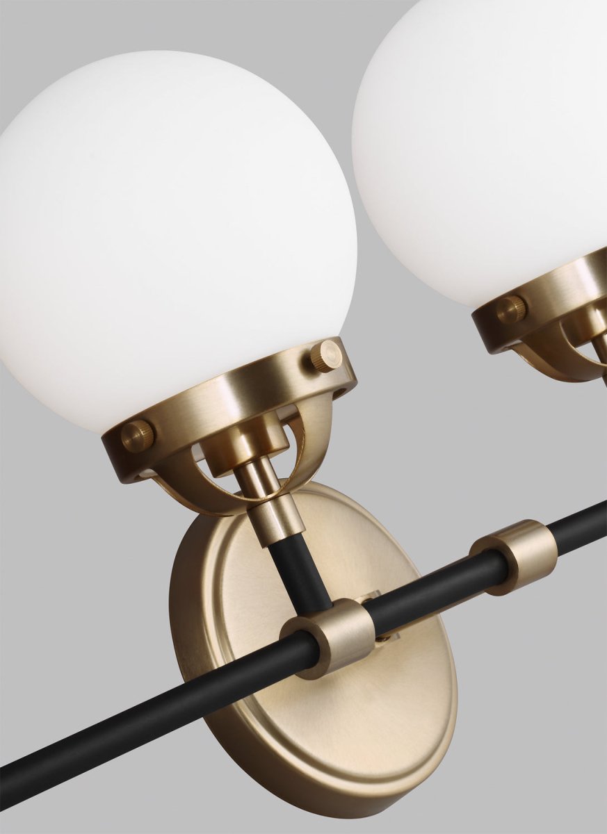 Luminaire de vanité Cafe - Nickel brossé 38 1/4" by Visual Comfort Studio | Luminaires & cie