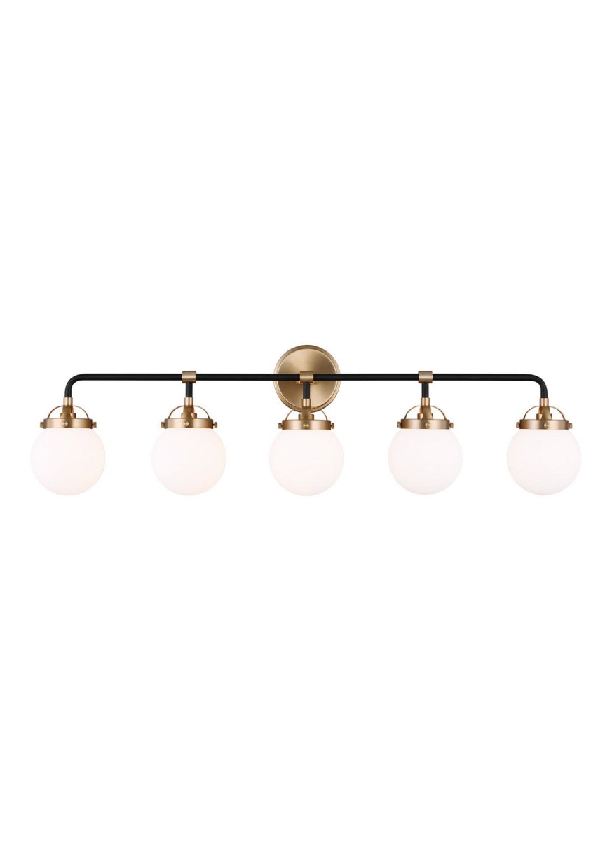 Luminaire de vanité Cafe - Nickel brossé 38 1/4" by Visual Comfort Studio | Luminaires & cie