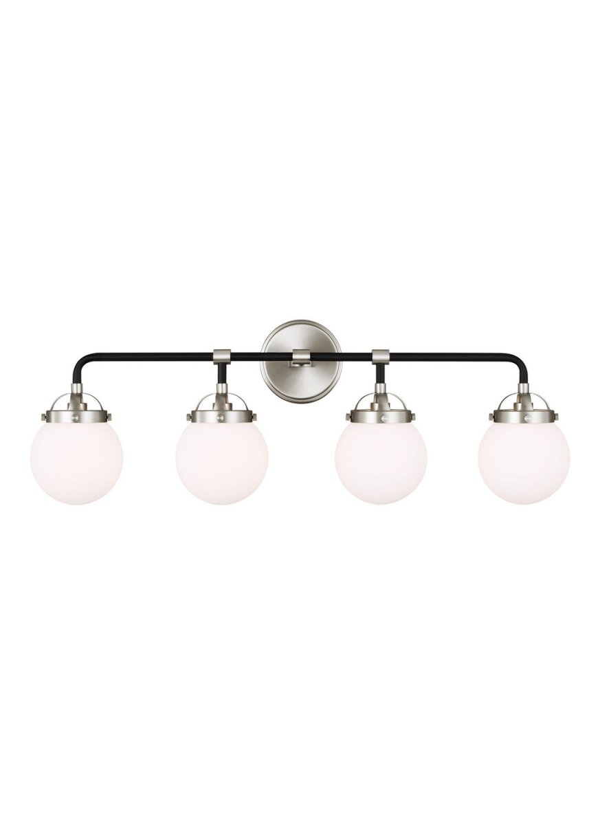 Luminaire de vanité Cafe - Nickel brossé 38 1/4" by Visual Comfort Studio | Luminaires & cie