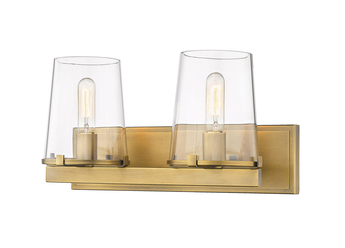 Luminaire de vanité Callista Laiton frotté, 18 1/4" – Z-Lite