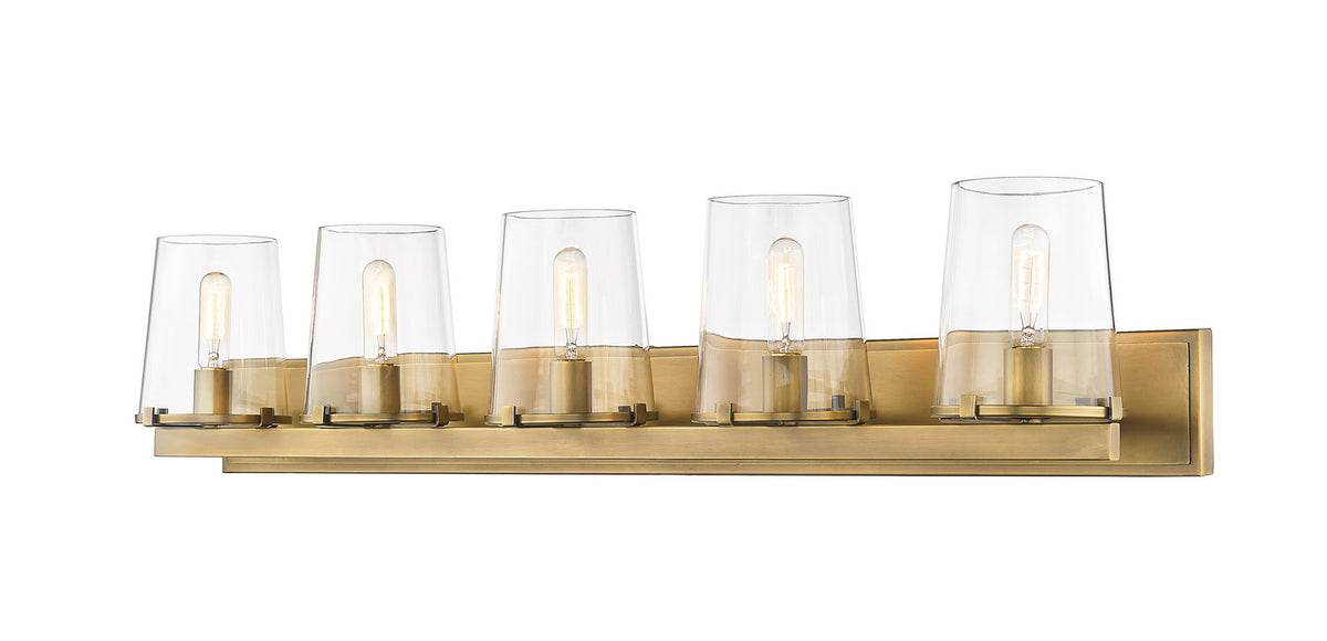 Luminaire de vanité Callista Laiton frotté, 47" – Z-Lite