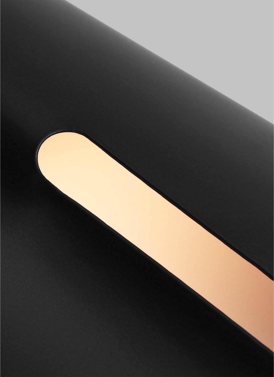 Luminaire de vanité Cambre - Noir de minuit et laiton brunis 8 3/8" by Visual Comfort Studio | Luminaires & cie
