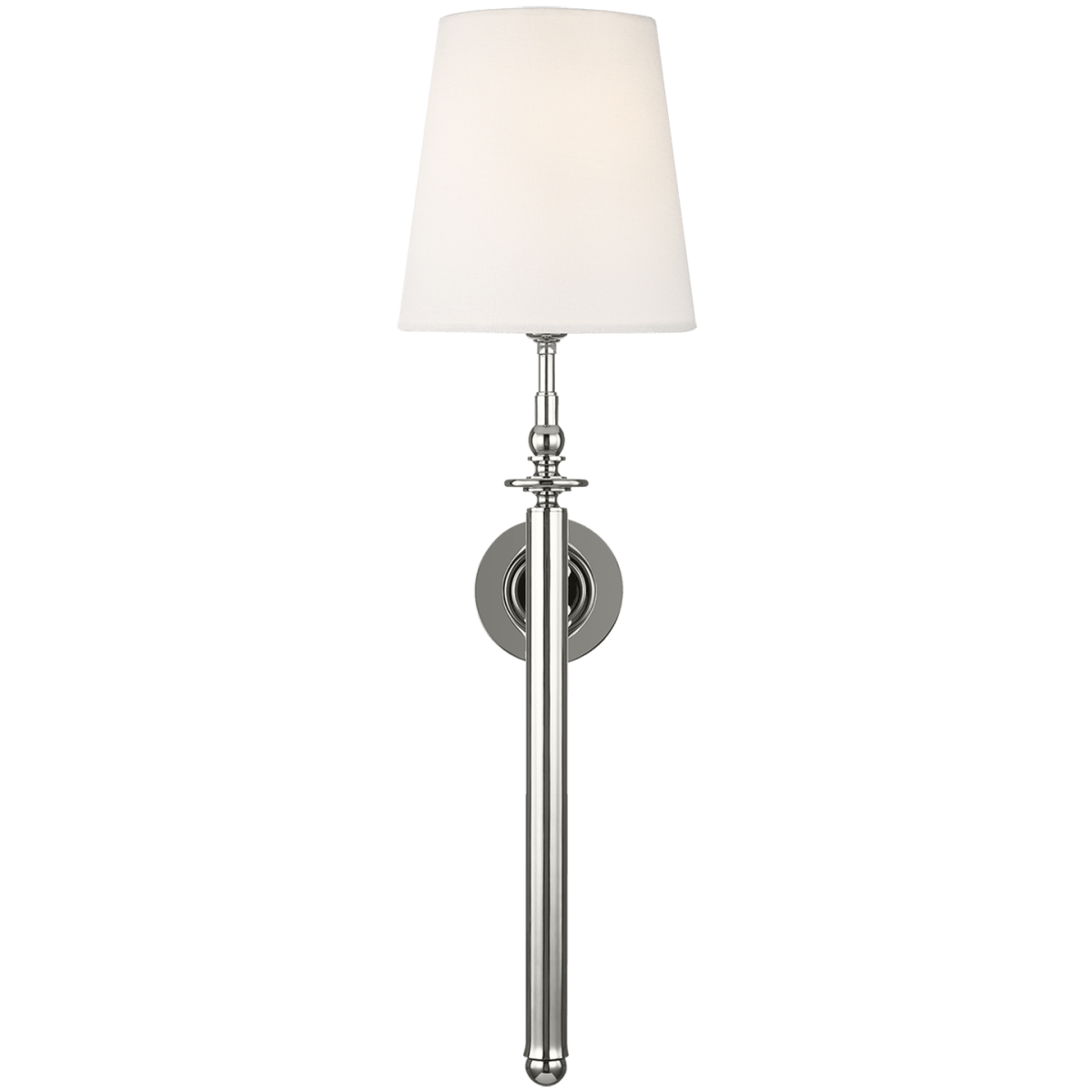 Luminaire de vanité Capri - Nickel poli 8" by Visual Comfort Studio | Luminaires & cie