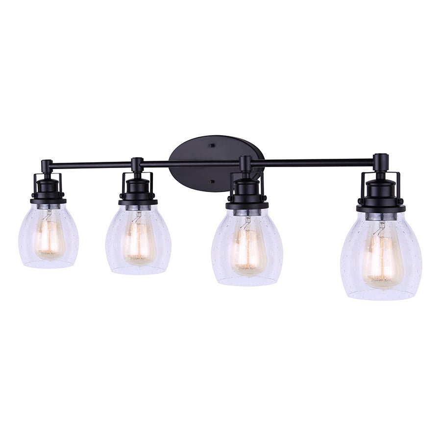 Luminaire de vanité Carson - Noir 33" by Canarm | Luminaires & cie