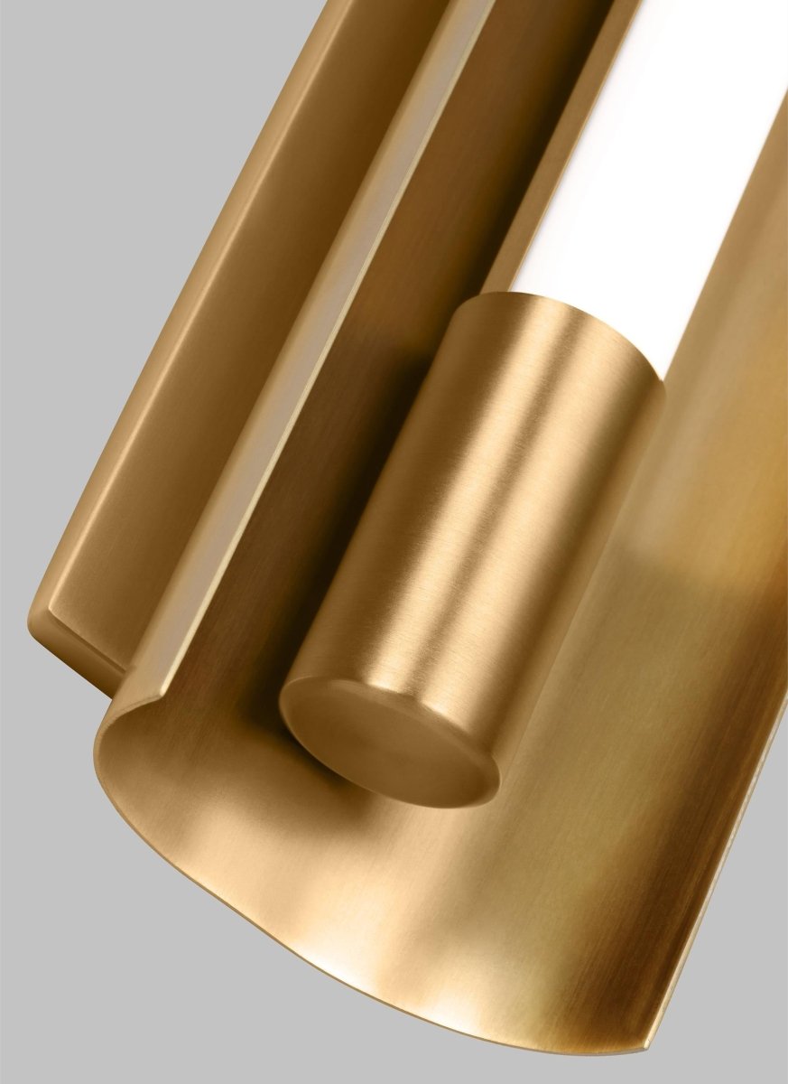 Luminaire de vanité Carson - Laiton brûlé 28" by Visual Comfort Studio | Luminaires & cie