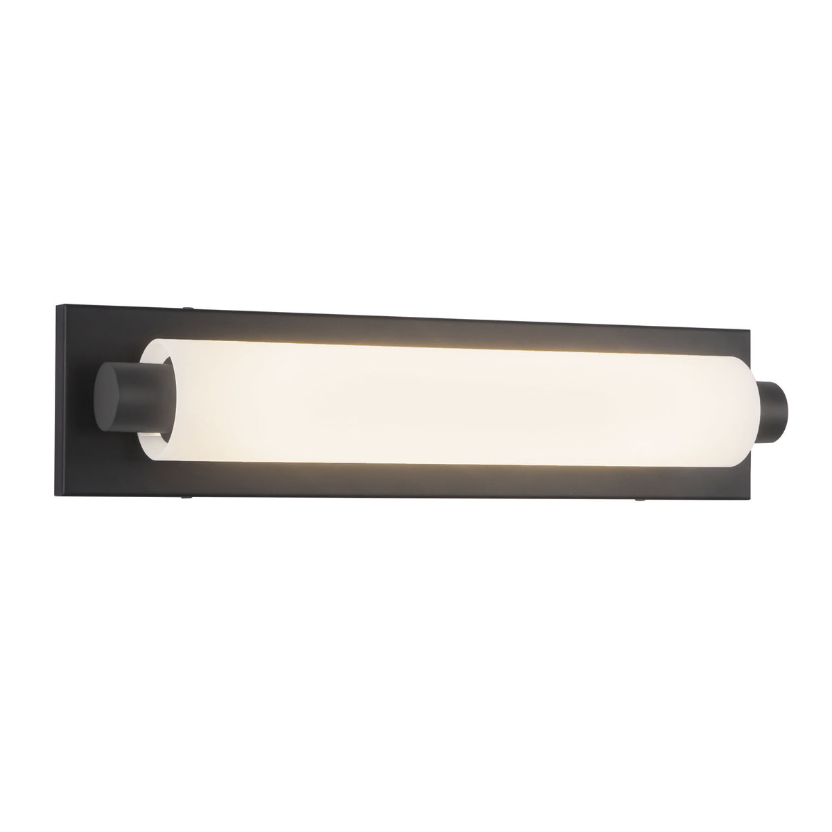 Barre d'éclairage de salle de bain Charleston Noir, 18 3/4" – vue 2