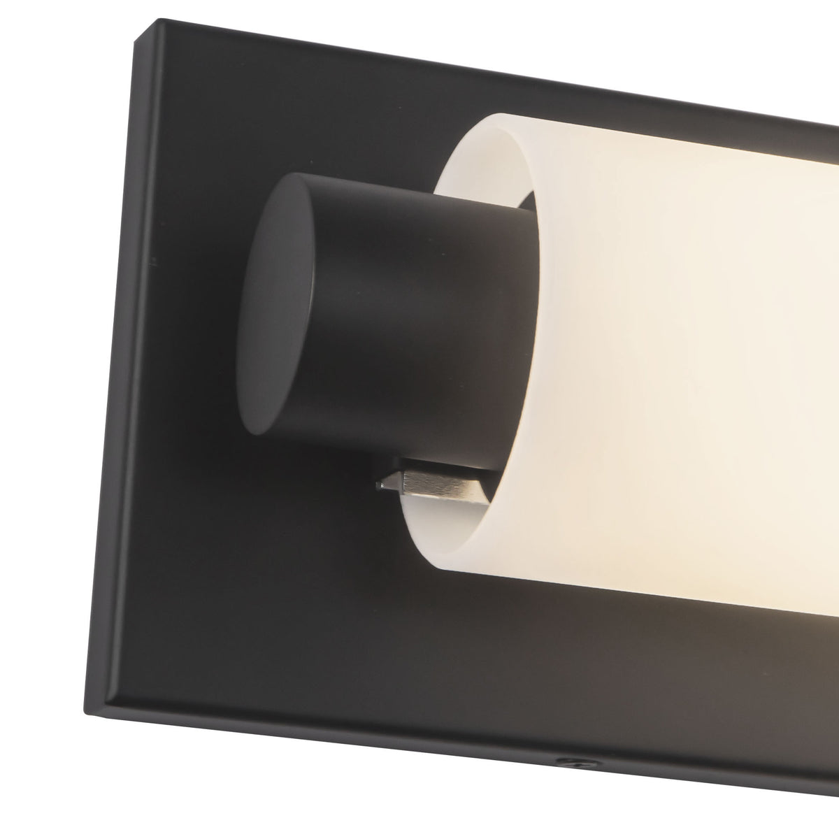 Barre d'éclairage de salle de bain Charleston Noir, 18 3/4" – vue 5