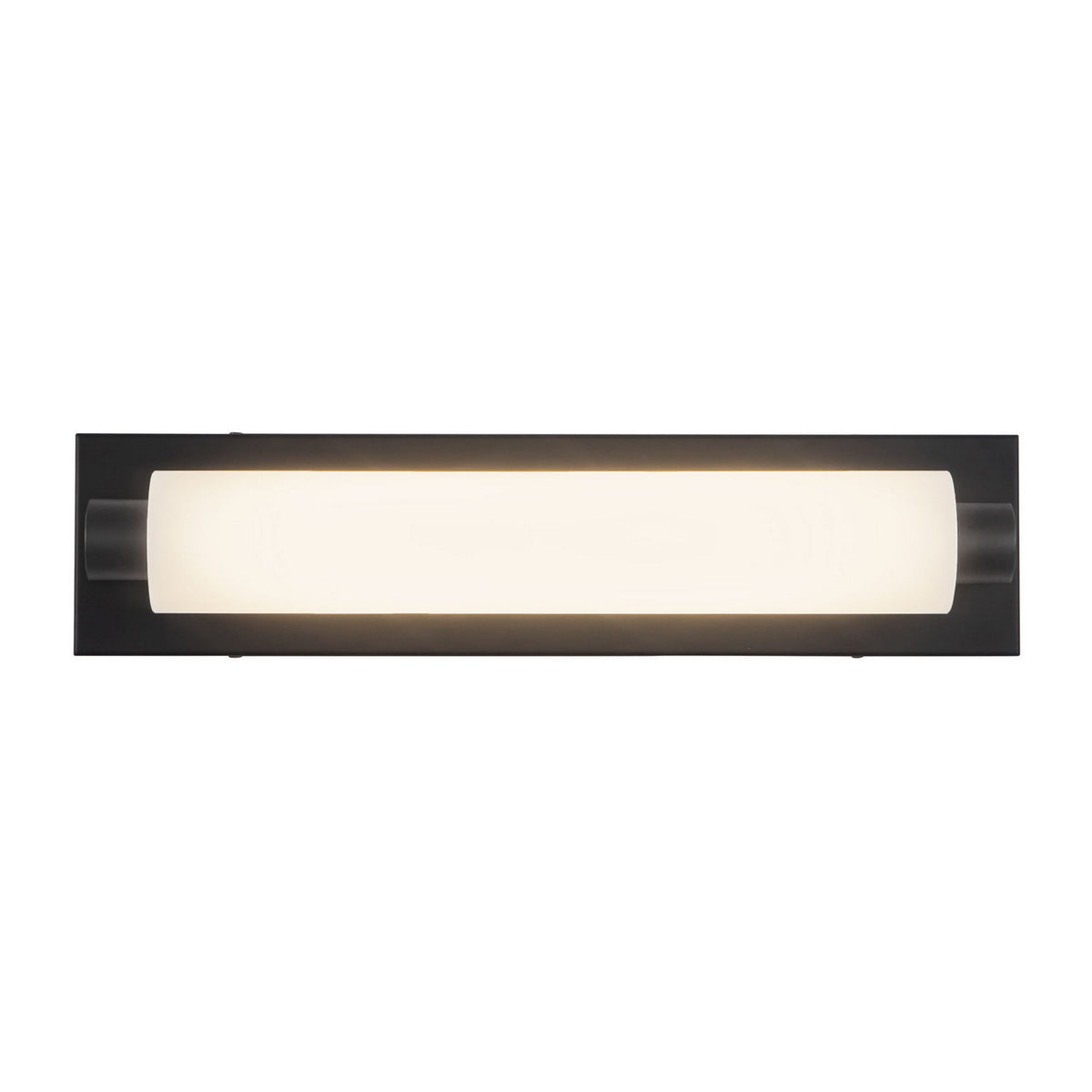 Barre d'éclairage de salle de bain Charleston Noir, 18 3/4" – Kuzco Lighting