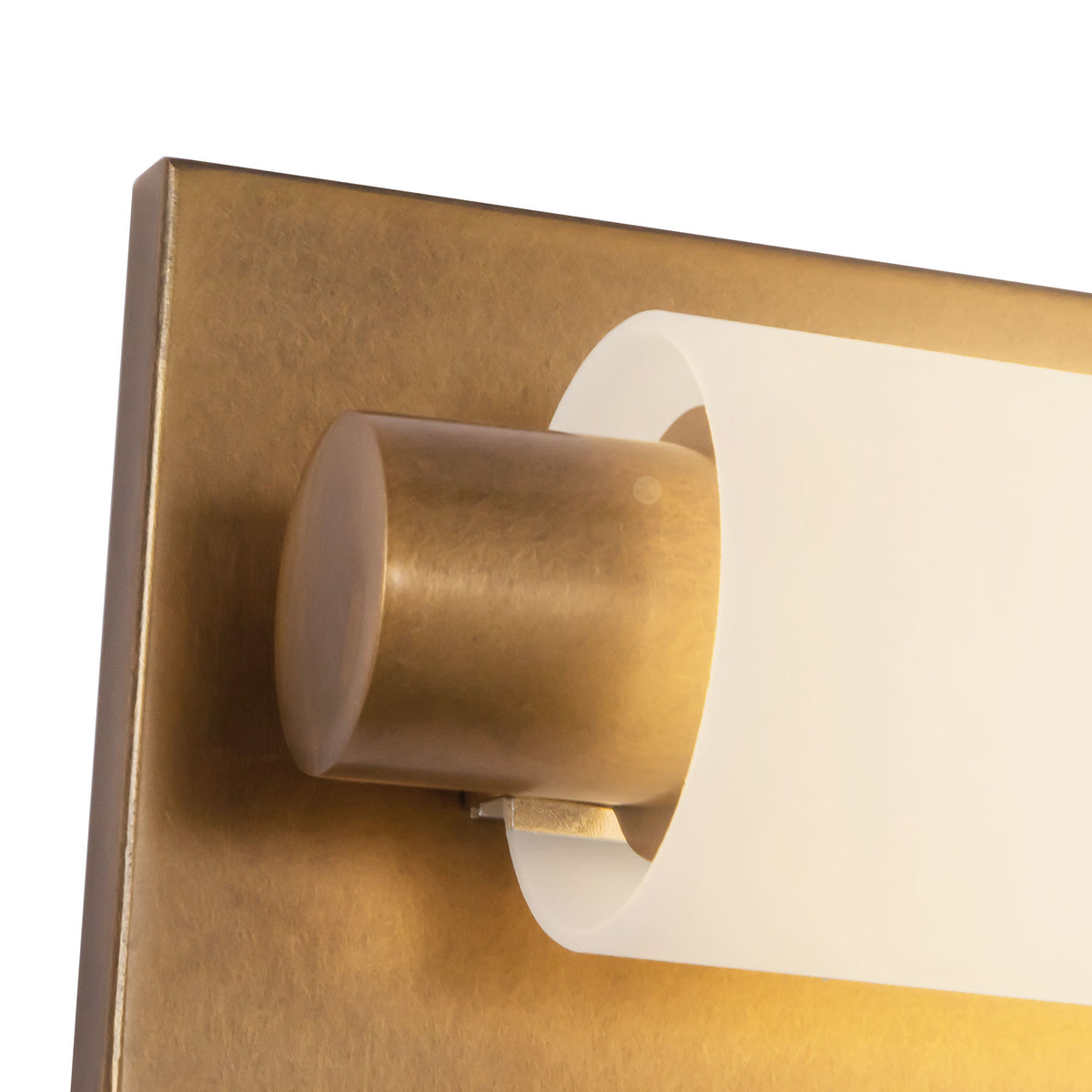 Barre d'éclairage de salle de bain Charleston Laiton vintage, 18 3/4" – vue 5
