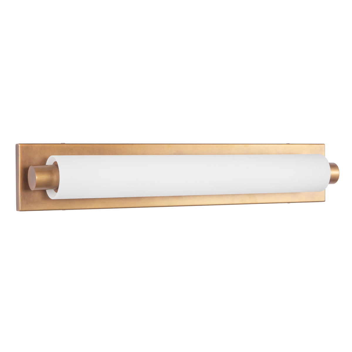 Barre d'éclairage de salle de bain Charleston Laiton vintage, 24" – vue 3
