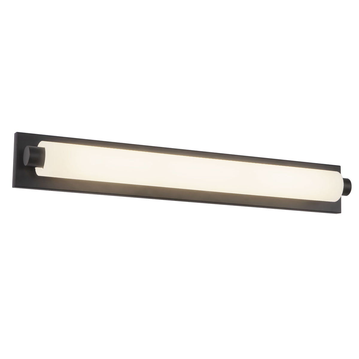 Barre d'éclairage de salle de bain Charleston Noir, 31" – vue 4