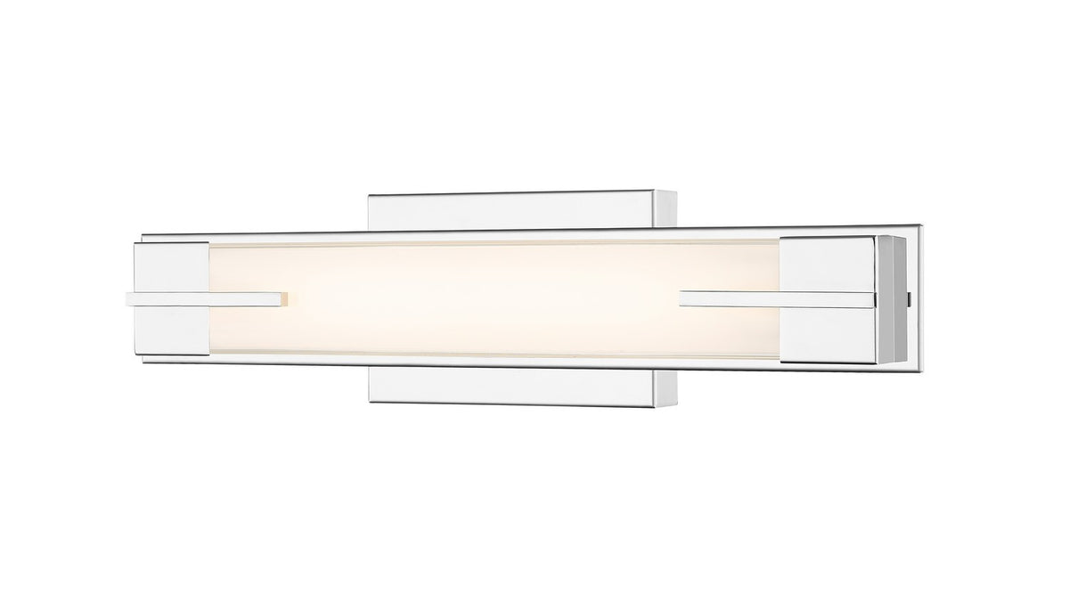 Barre d'éclairage de salle de bain Chase Chrome, 18" – Z-Lite