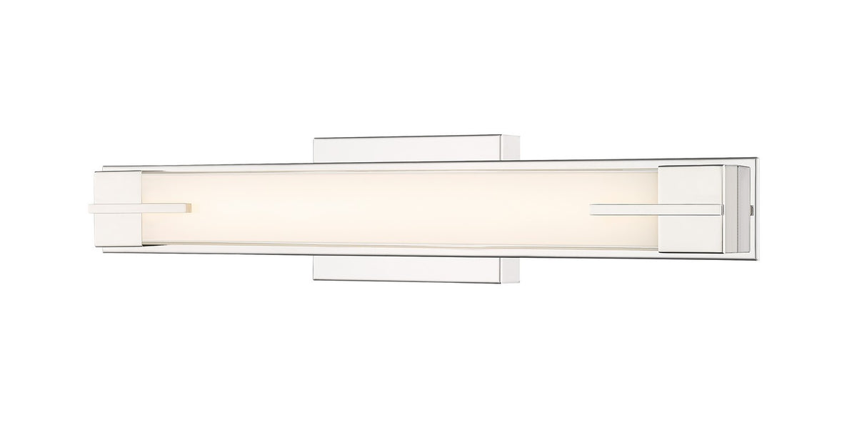 Barre d'éclairage de salle de bain Chase Chrome, 23" – Z-Lite