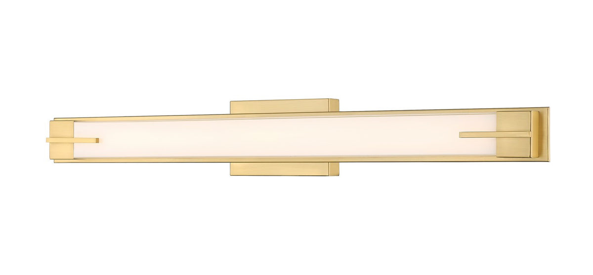 Barre d'éclairage de salle de bain Chase Or moderne, 33" – Z-Lite