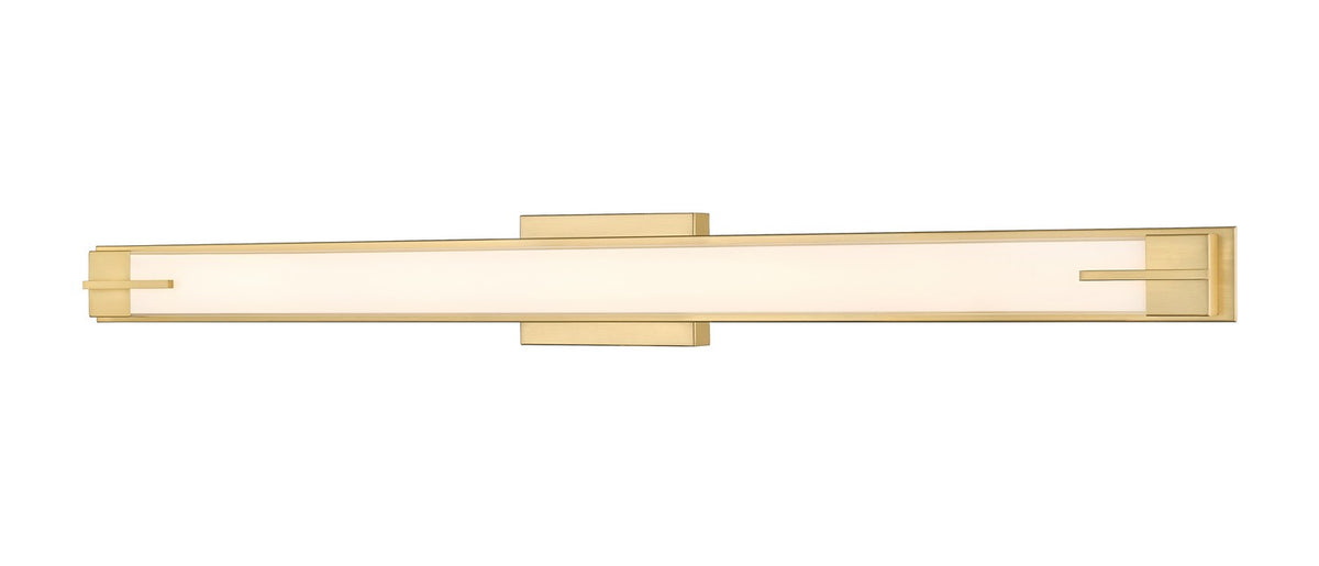 Barre d'éclairage de salle de bain Chase Or moderne, 43" – Z-Lite